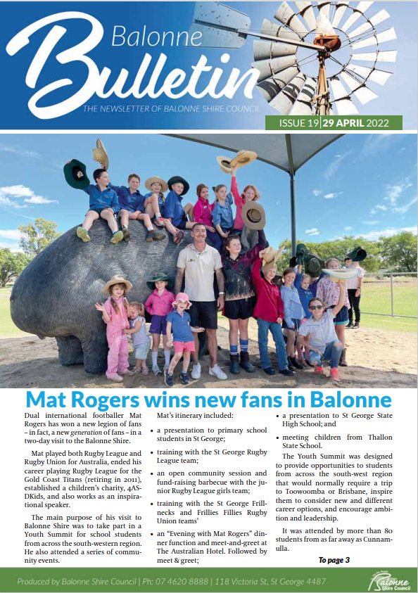 Balonne bulletin issue 19