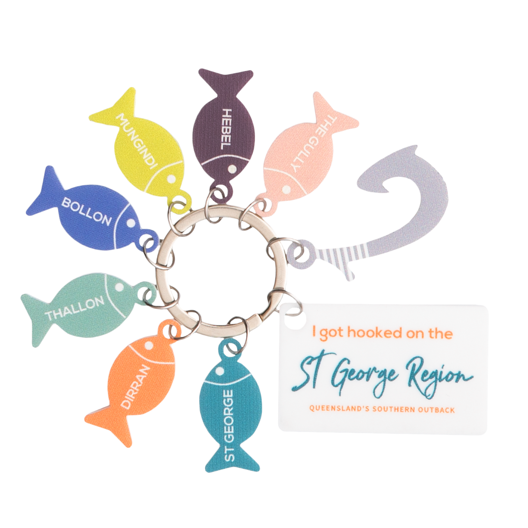 Fish key rings